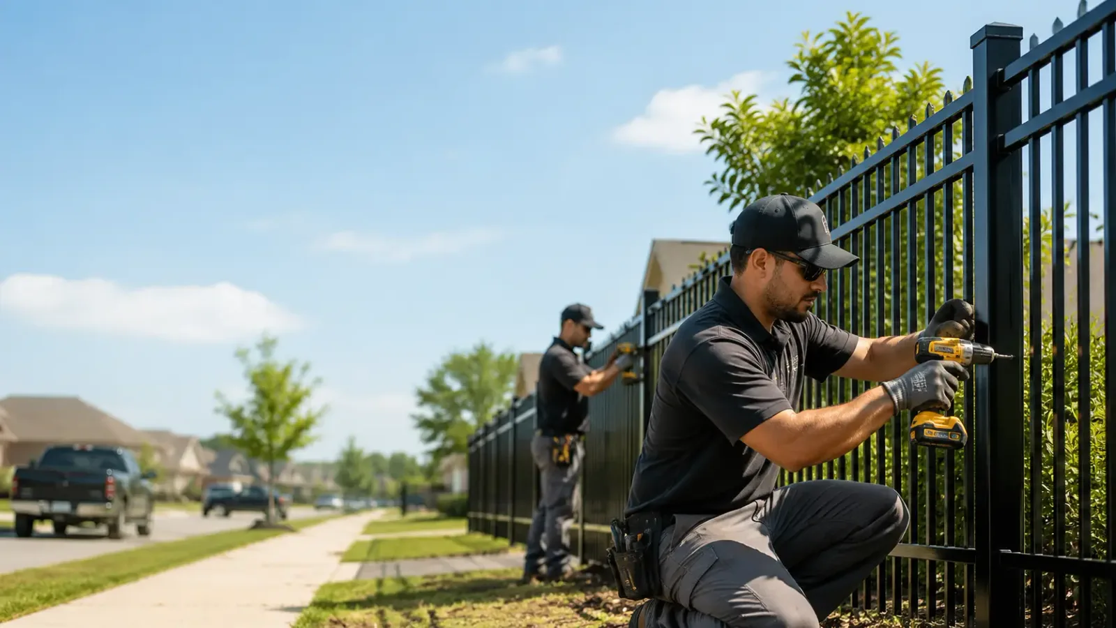 Metal Fence Installation in Glenbeulah, WI